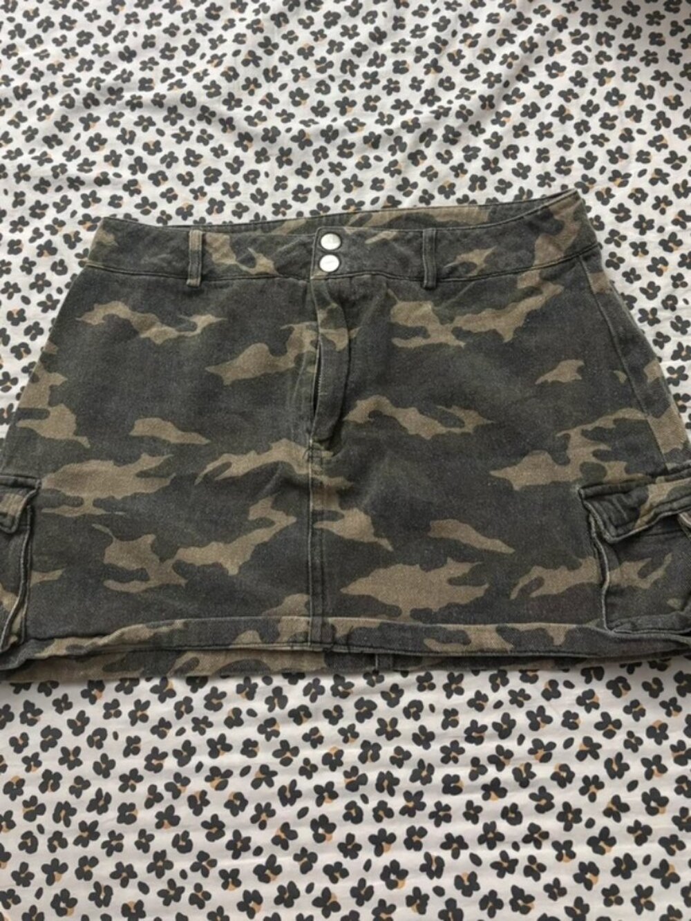 Camo print Skirt